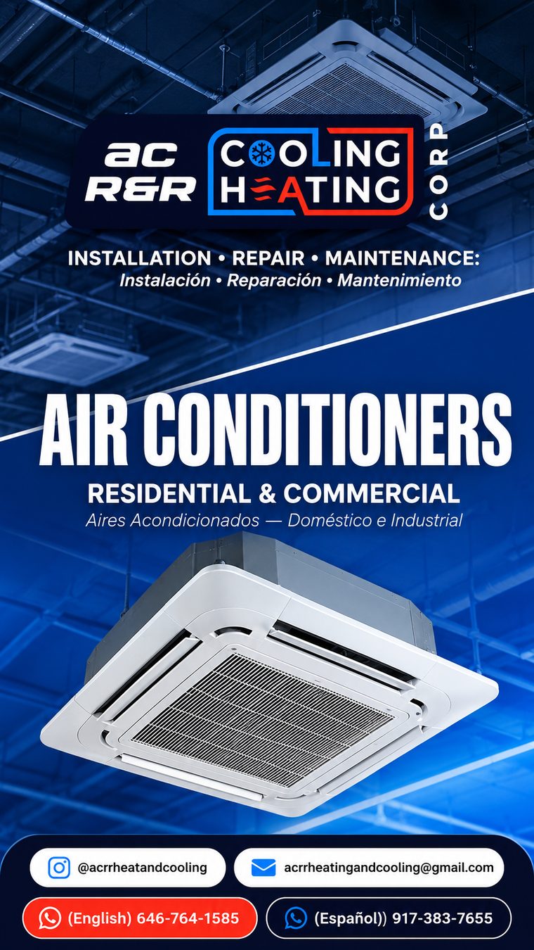 AC R&R — Air conditioners, residential & commercial
