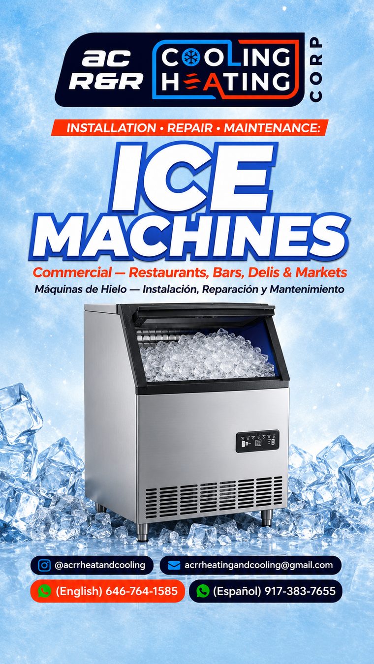 AC R&R — Commercial ice machines